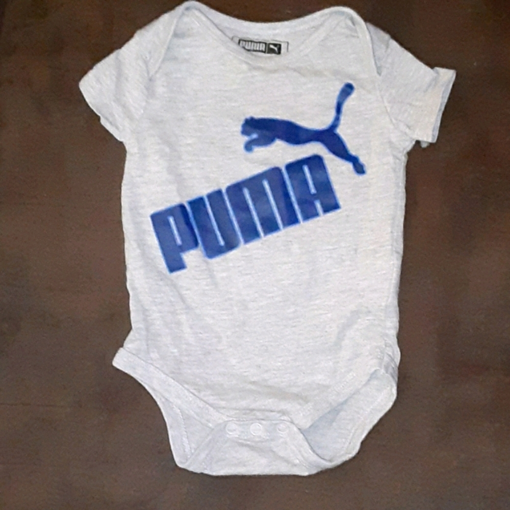 Infant puma short sleeve onesie